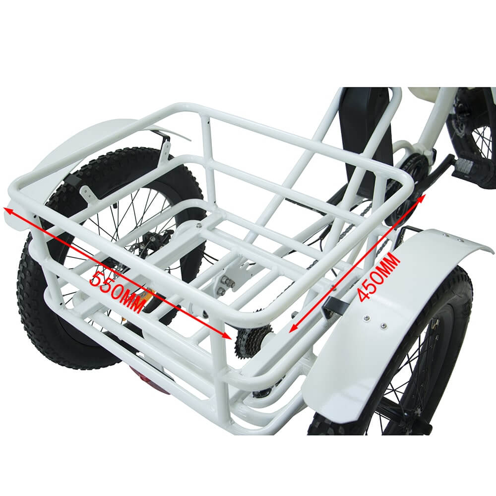 eXcursion FAT Tire Folding Electric Trike